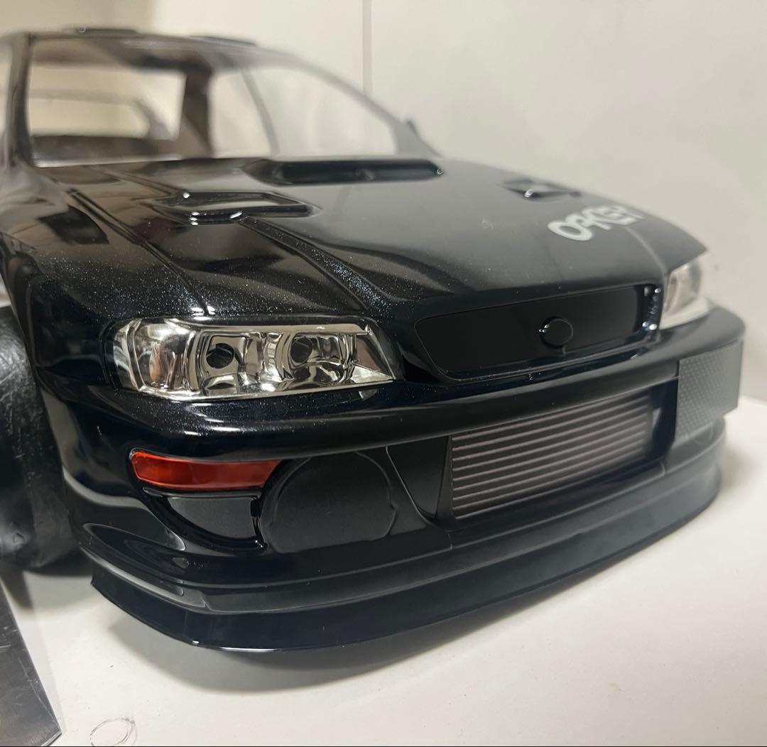 タミヤ 1/10 TT-02 インプレッサ WRC 99 モンテカルロ　ボディ