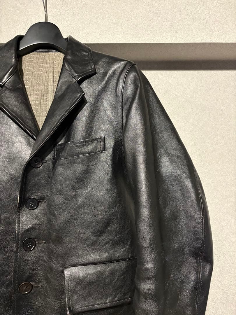 ジャケット・アウター Taiga Takahashi SACK LEATHER JACKET T.T