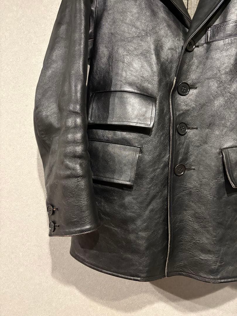 ジャケット・アウター Taiga Takahashi SACK LEATHER JACKET T.T