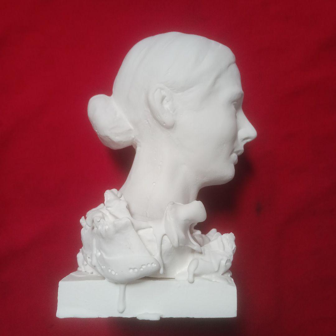 女性　石膏像　2011年　PI-37 TAIJI TAOMOTE作