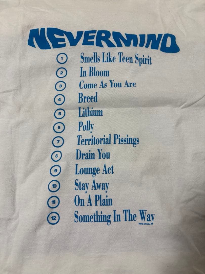 NIRVANA NEVERMIND ニルヴァーナ カートコバーンTシャツ バンド