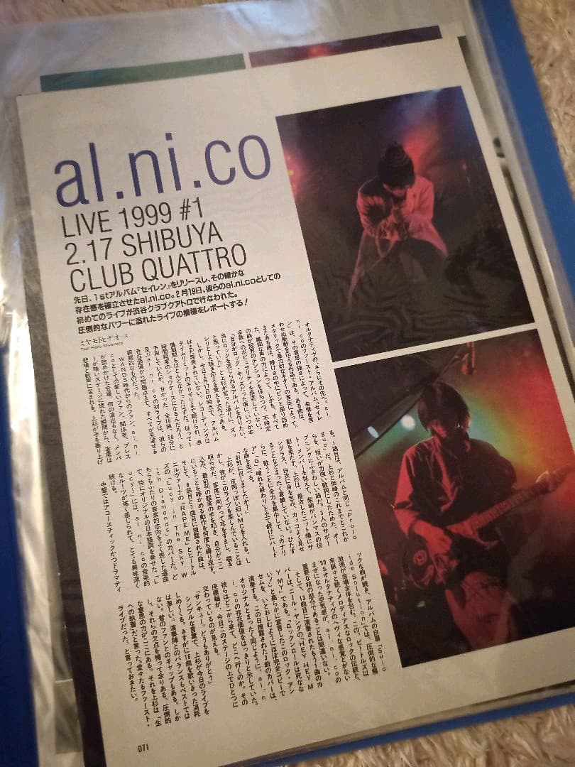 al.ni.co(WANDS)切り抜き+α