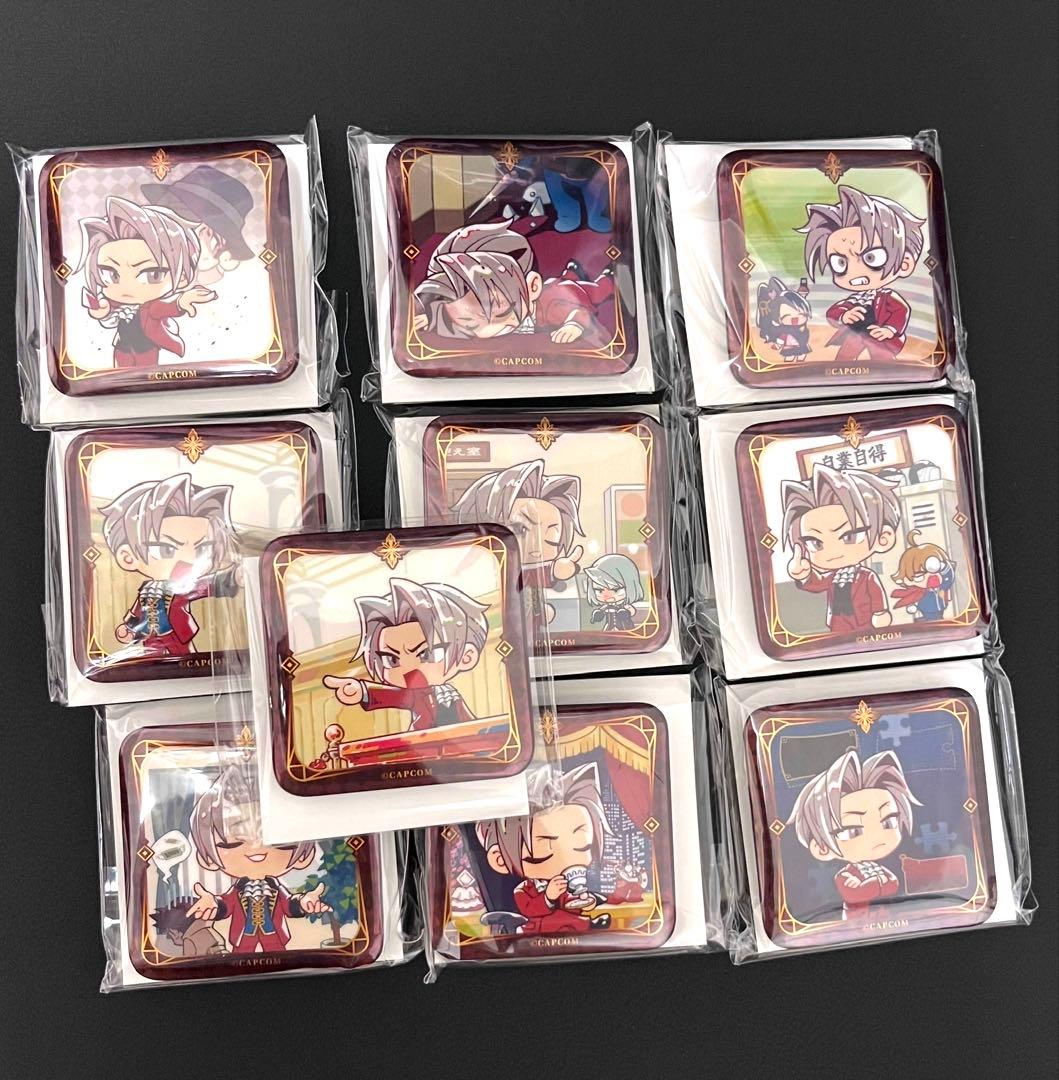 逆転検事FANTHFUL御剣怜侍缶バッジ 10個セット