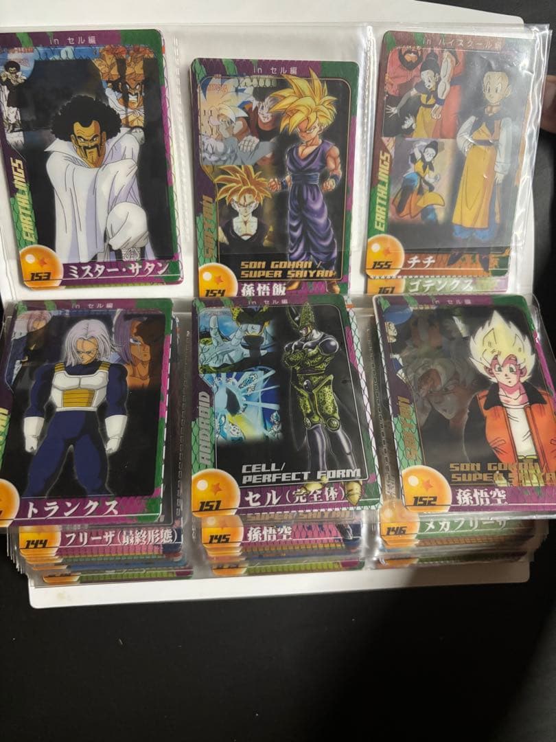 ［No.1からNo.164全種類］ドラゴンボール 森永ウェハースカードまとめ売り