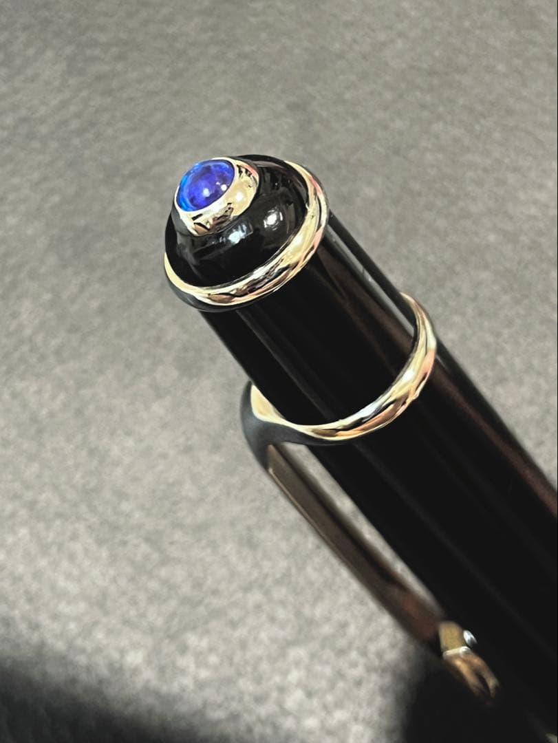 Cartier ボールペン ディアボロ・ドゥ・カルティエ ブルーラッカー