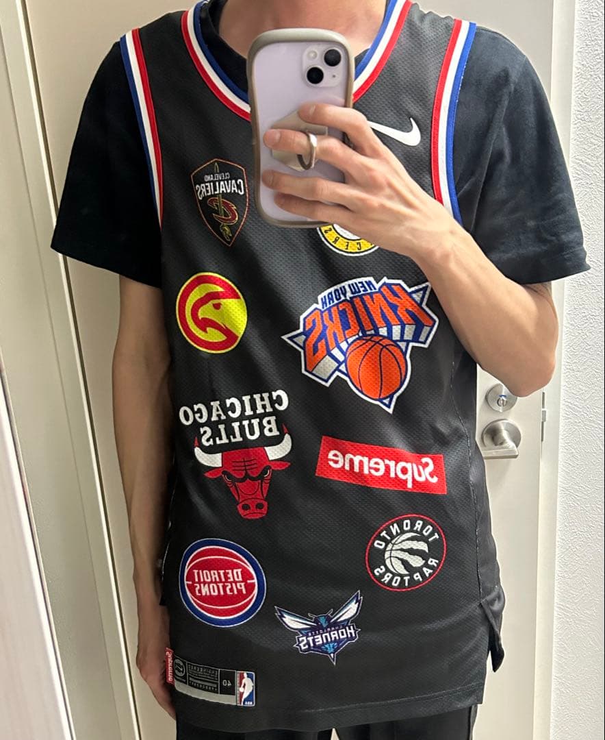 supreme NIKE×NBA 2018SS コラボタンクトップ