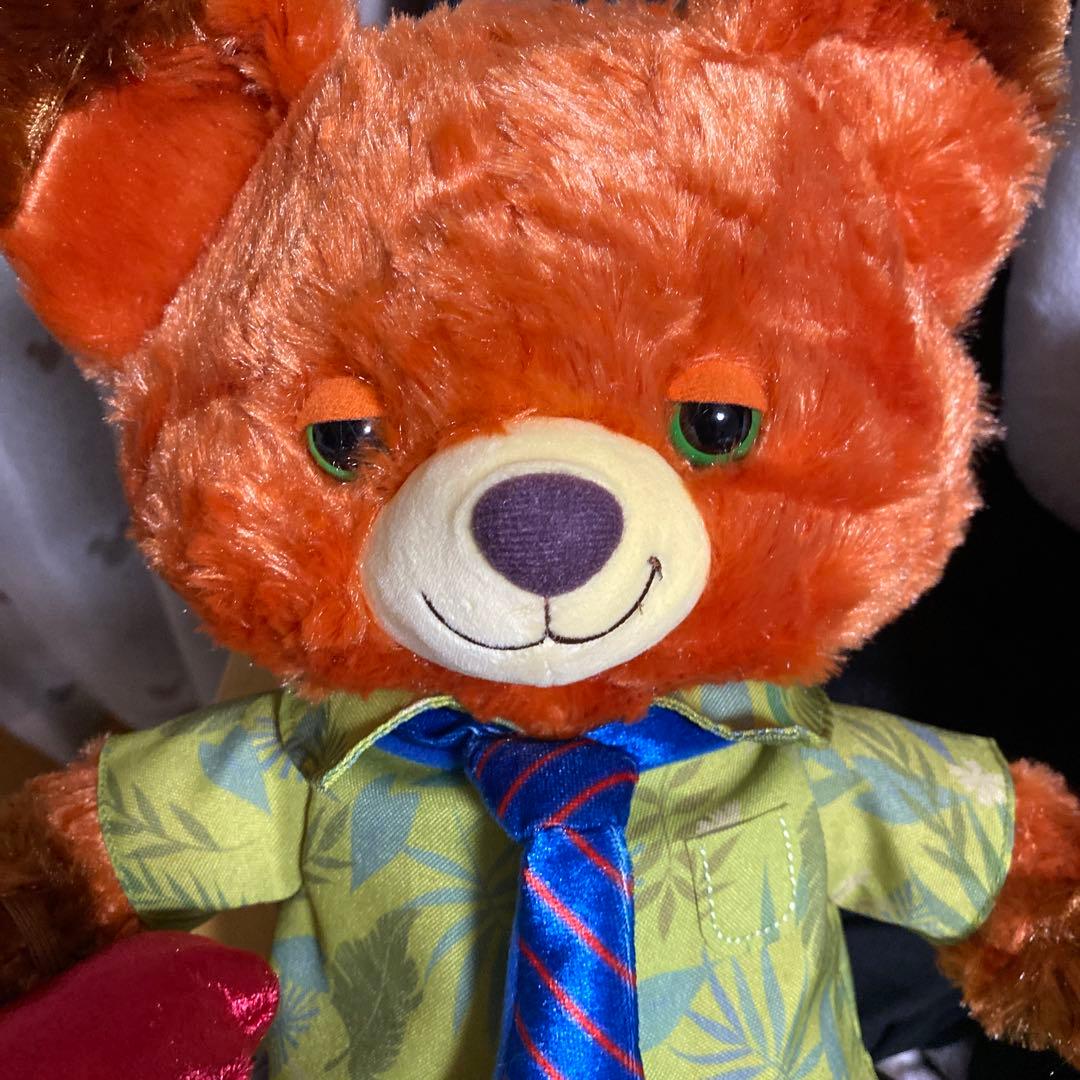 お顔厳選！ディズニーストア　ユニベア　ニック　ぬいぐるみ