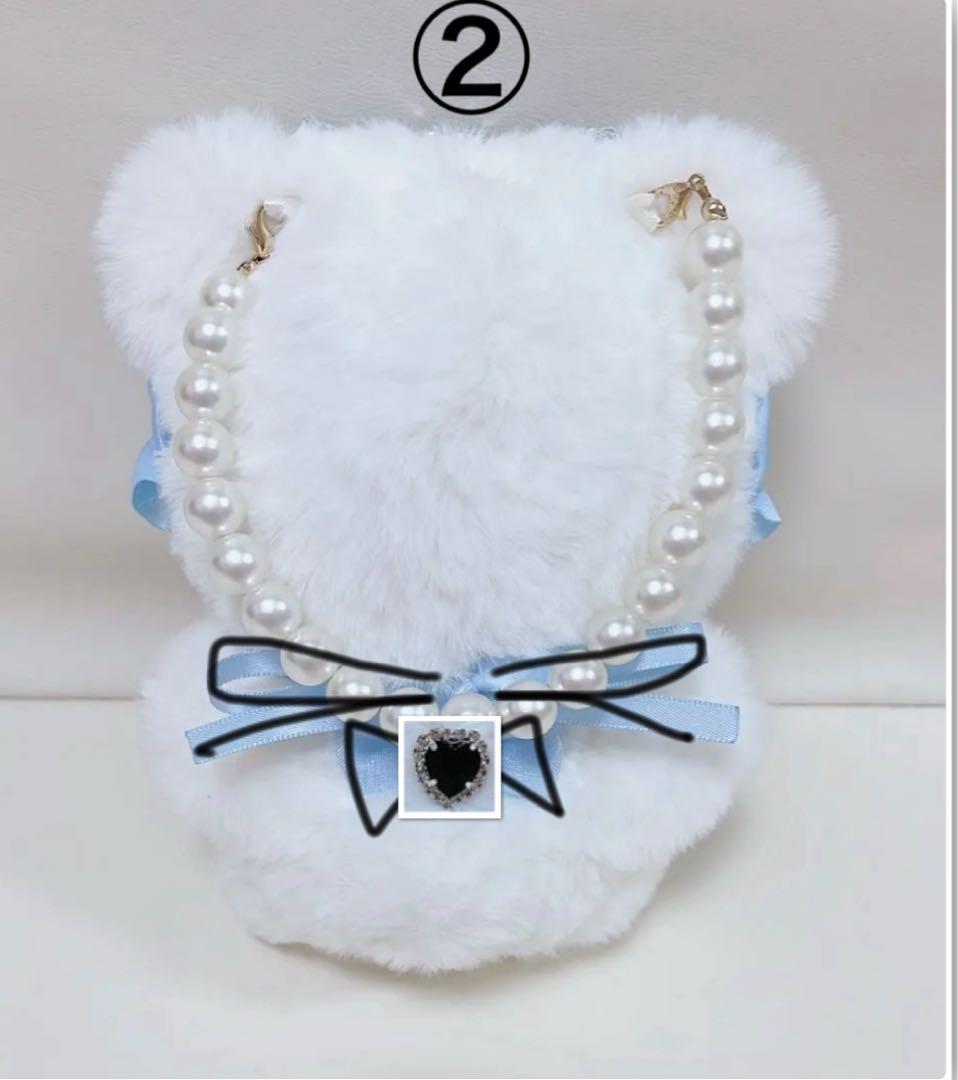 2点xさくらもちページ♥おすわり♥12.5cm♥ぬい服♥ちびぐるみ