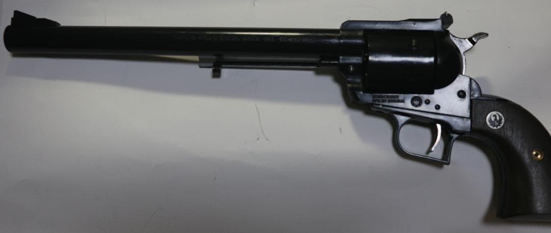 コクサイABS樹脂製モデルガン 　ルガースーパーブラックホーク　１０インチ未発火