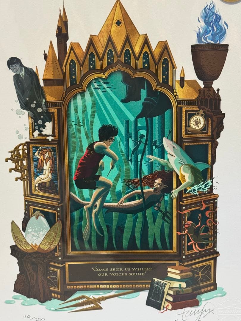 ハリー・ポッター原宿オープン記念 オリジナルアートプリント 世界250枚限定