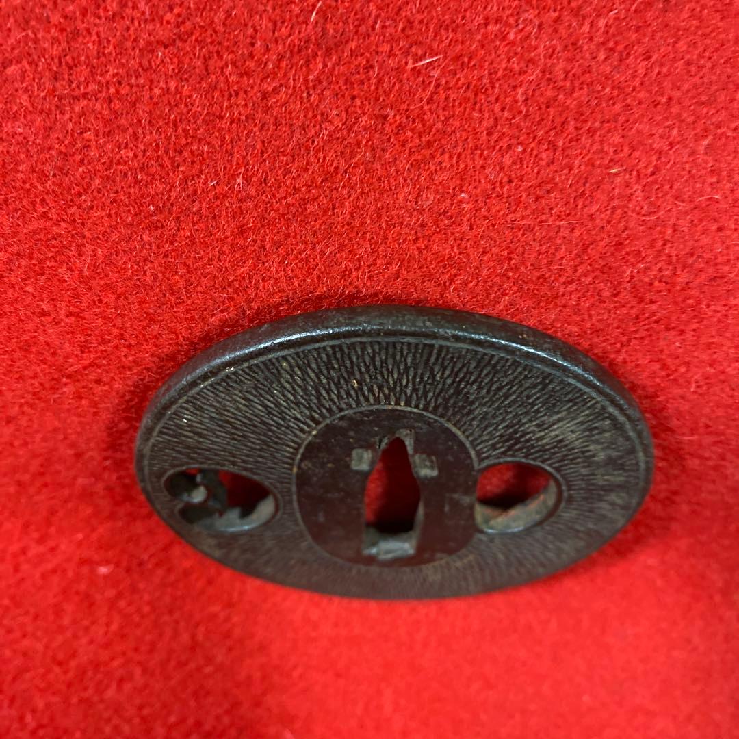 B–7 日本刀の鍔（つば）　武具　装飾品　アンティーク　美術品　工芸品