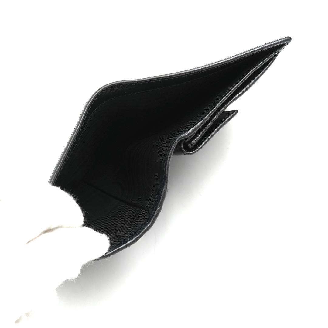 ✨未使用展示品・箱付き✨　PRADA ミニ財布　ヴィッテロムーブ　二つ折り　黒色