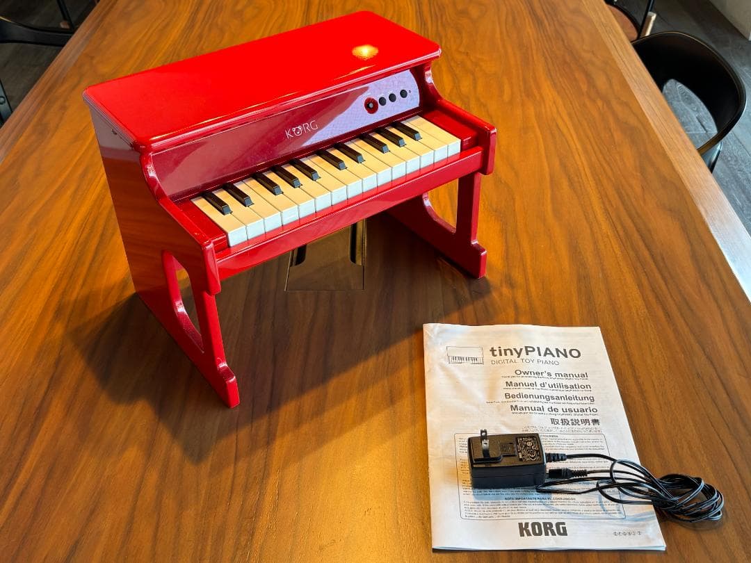 KORG Tiny Piano レッド ミニピアノ
