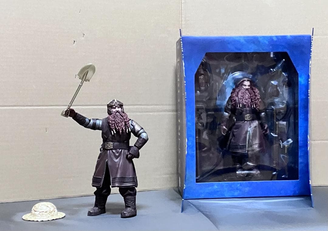 新品未開封『限定版ギムリ』ロードオブザリング 超アクションフィギュア