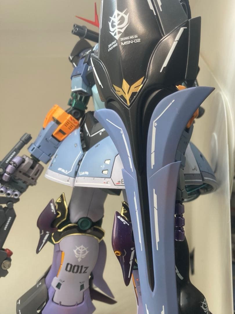 RG ジオング　パーフェクトジオング　全塗装　完成品 バージョン2