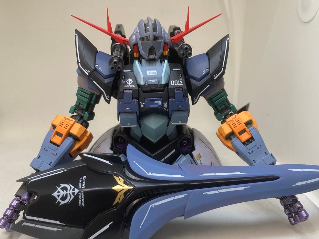 RG ジオング　パーフェクトジオング　全塗装　完成品 バージョン2