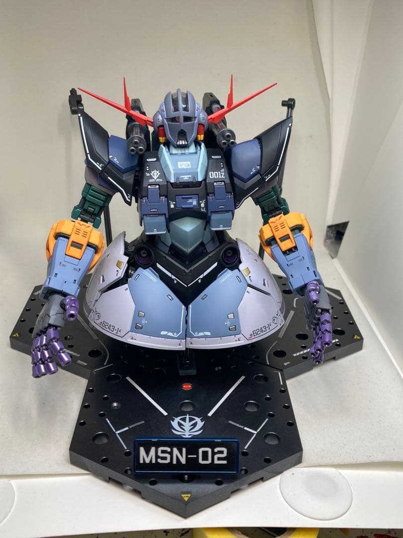 RG ジオング　パーフェクトジオング　全塗装　完成品 バージョン2