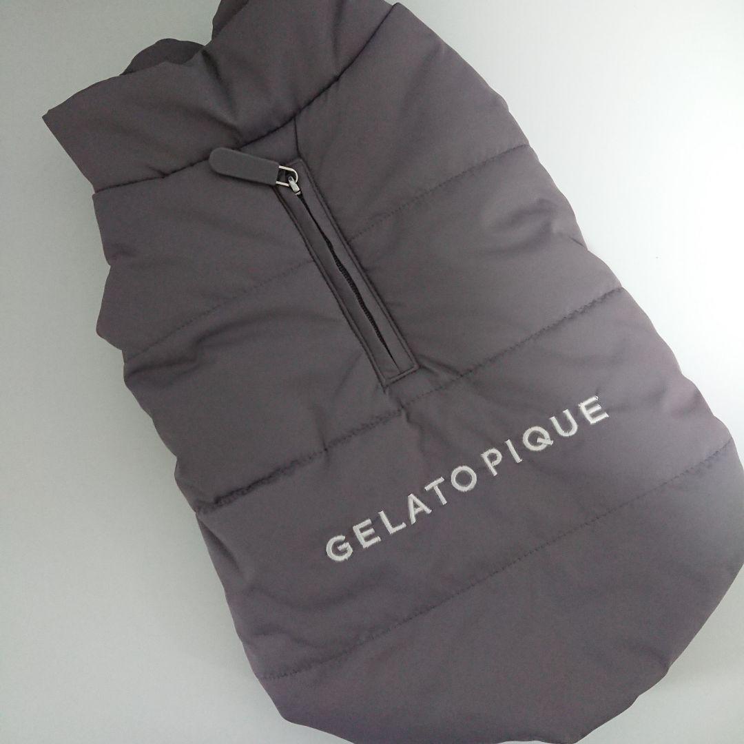 ジェラートピケ 中綿ベスト グレー Ｌ