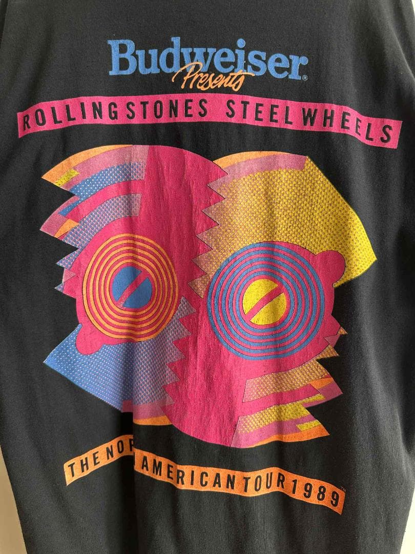 y*︎様 80s ローリングストーンズ　バンドTシャツ XL バドワイザー