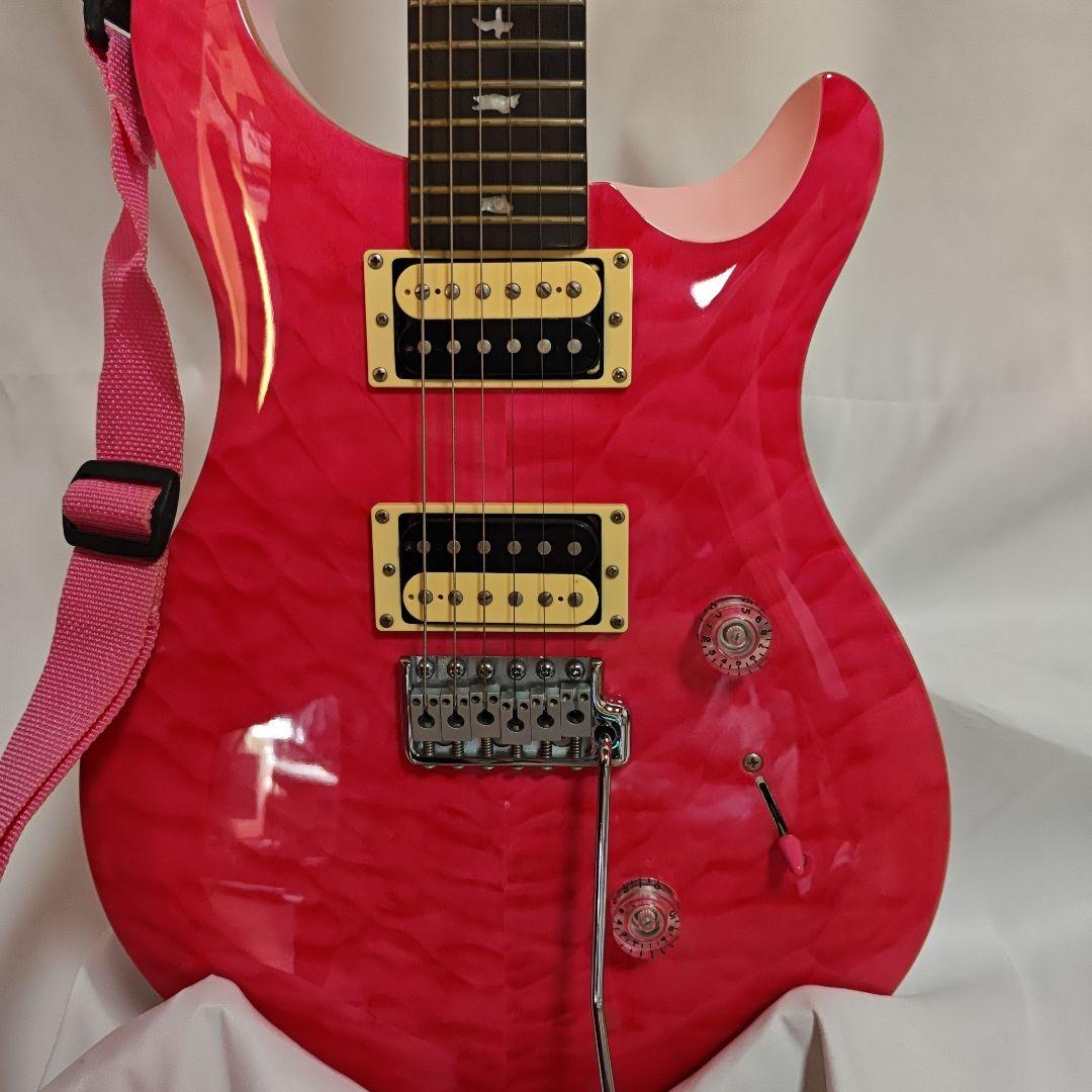 美品　PRS SE Custom 24 Bonnie Pink
