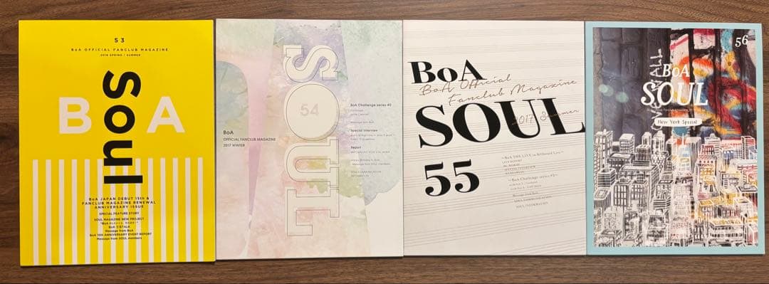 【BoA】ファンクラブ SOUL 会報誌vol.04-56セット　非売品！