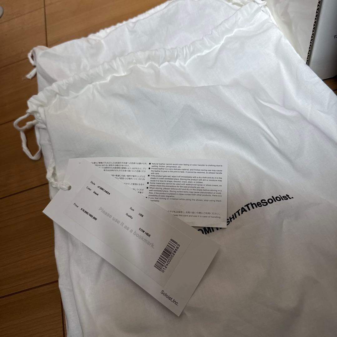 Soloist foot the coacher ボートシューズ　US8