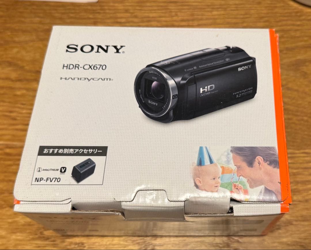 【cogetaさん専用】SONY HDR-CX670 HDビデオカメラ