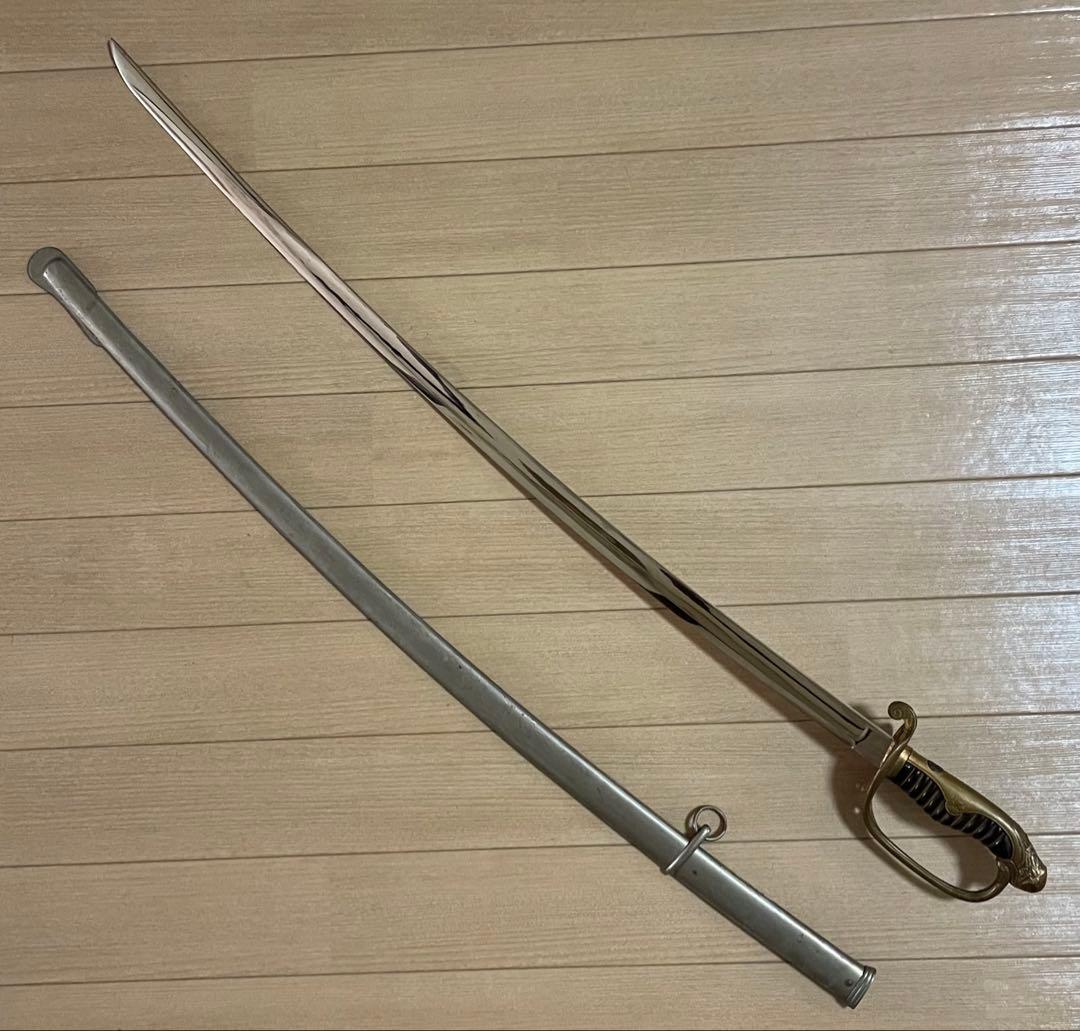 模造刀　美術刀　サーベル　指揮刀　時代武具　B017