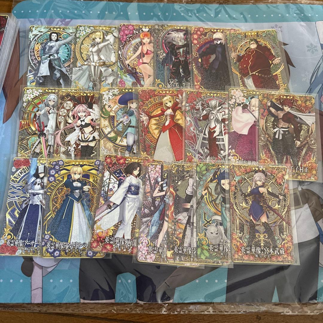 fgoアーケード 英霊華像　第一　120枚　コンプリート　フェイタル