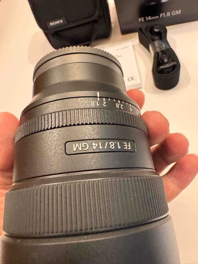 【美品】SONY FE 14mm F1.8 GM レンズ