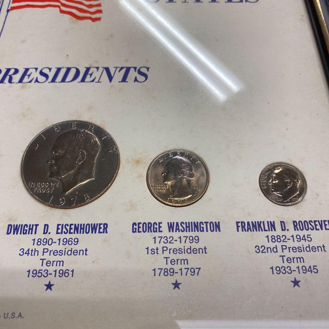 歴代大統領記念額入り