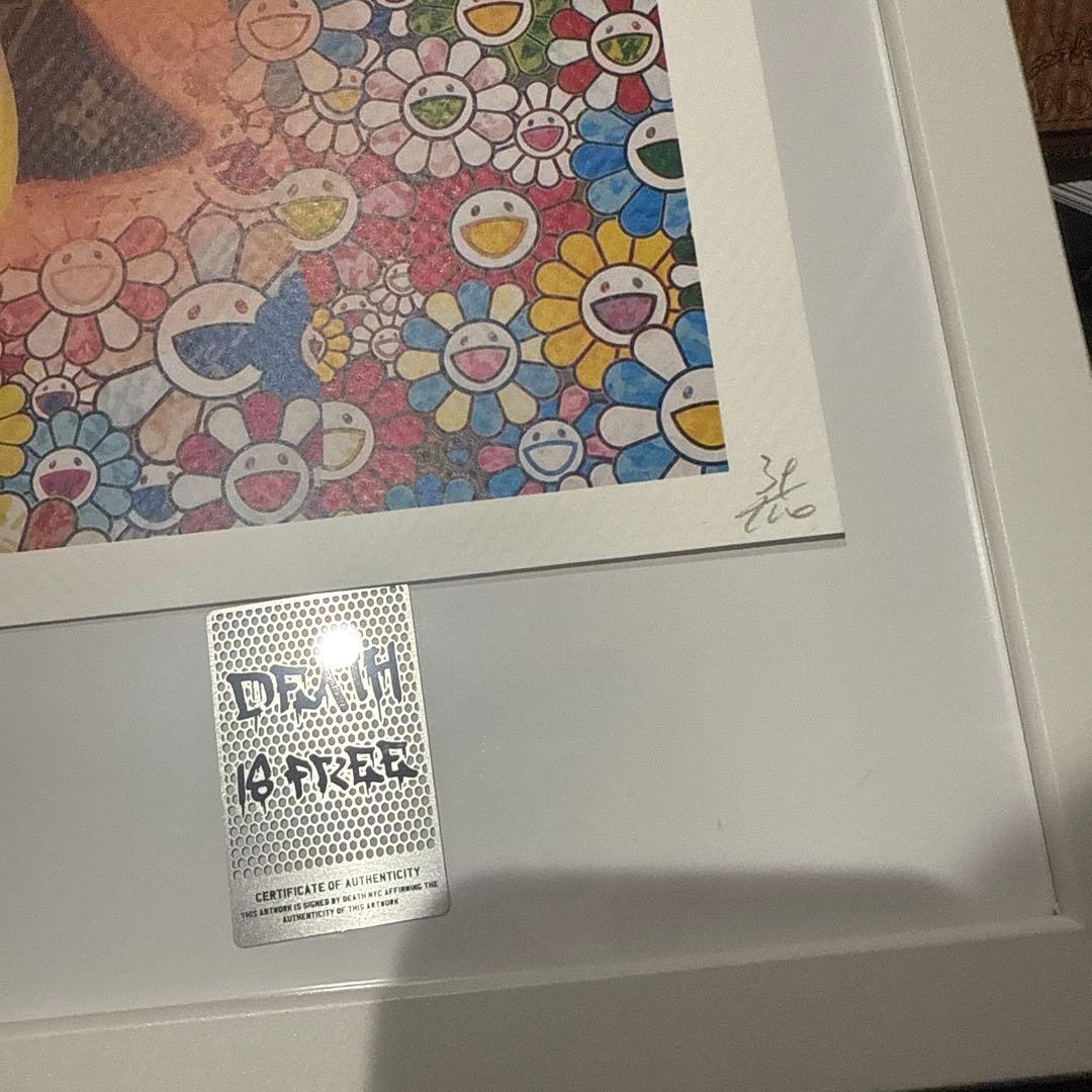 DEATH NYC 世界100枚限定　現代アートポスター　奈良美智　村上隆