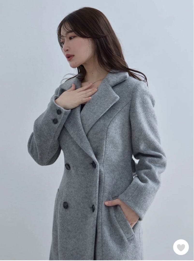 【新品・未着用 】 overE オーバーイー 理想のチェスターコート25AW90