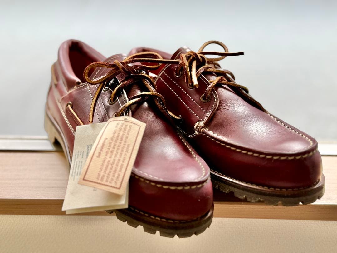 新品未使用　Danner デッキシューズ vibramソール ブラウン27cm