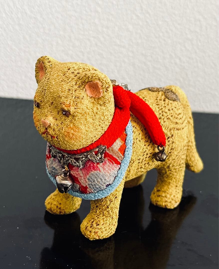 成田順子作　「福とら」　寅・虎、　干支　人形　古美術　ヴィンテージ