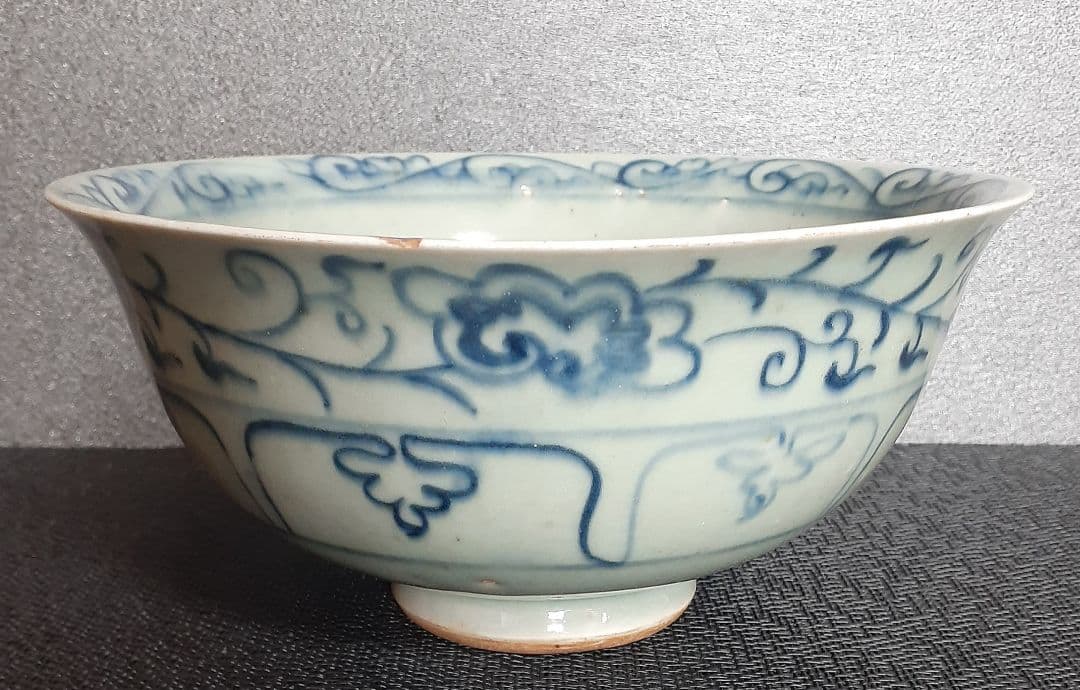 【専用ページ】中国古美術　中国古陶磁器　中国古玩　青華　古染付　唐草文様　鉢