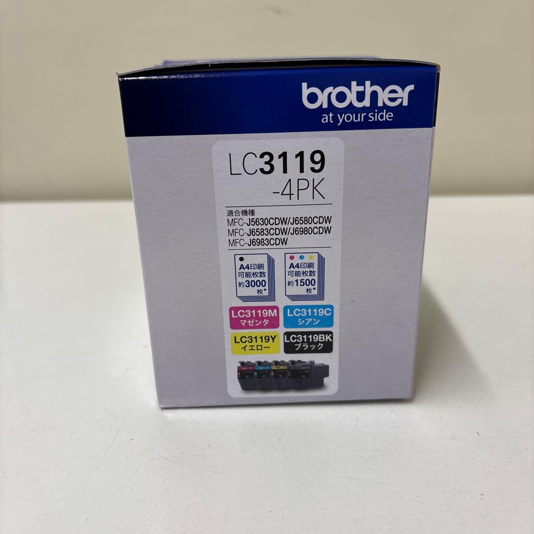 LC3119-4PK brother 純正インクカートリッジ 大容量4色パック
