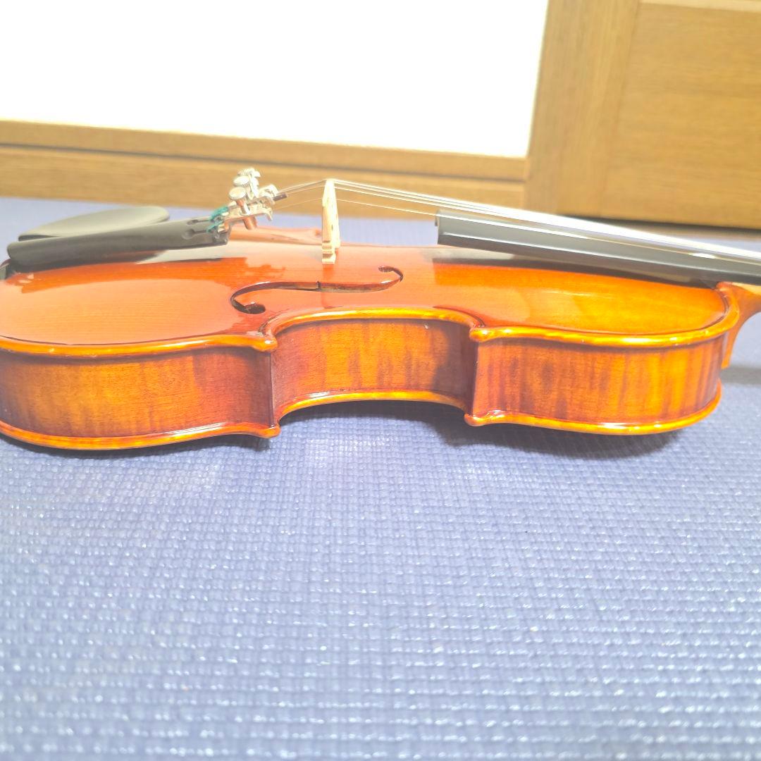 【418】極虎艶杢　鈴木バイオリン No.300● 1/8 2001年製