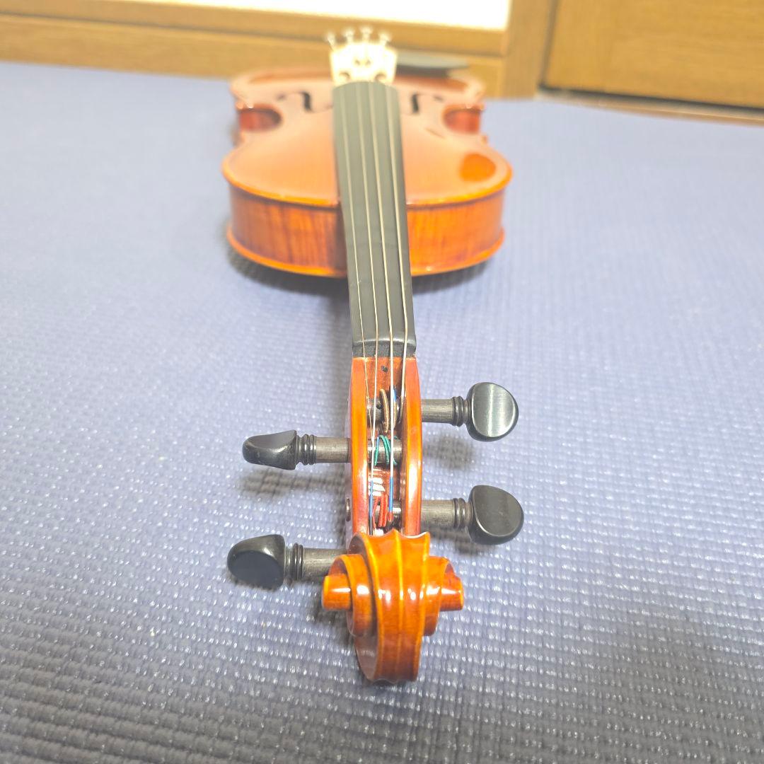 【418】極虎艶杢　鈴木バイオリン No.300● 1/8 2001年製