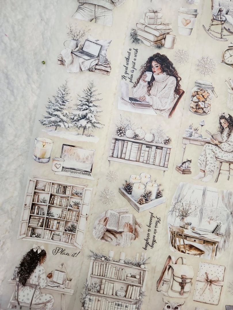 Lana's Scrap Shop 海外マスキングテープ　マステ 【2412】