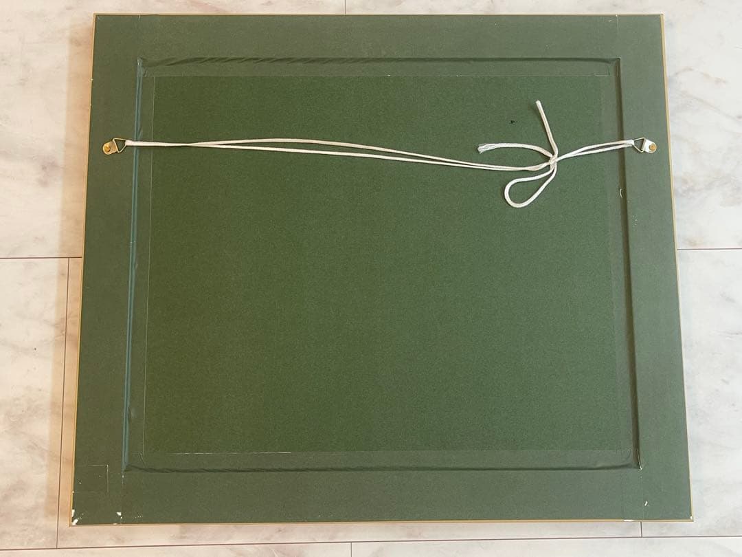 【開運絵画】「水辺の虎と蝶」の油彩画　超絶技巧　L.Chen