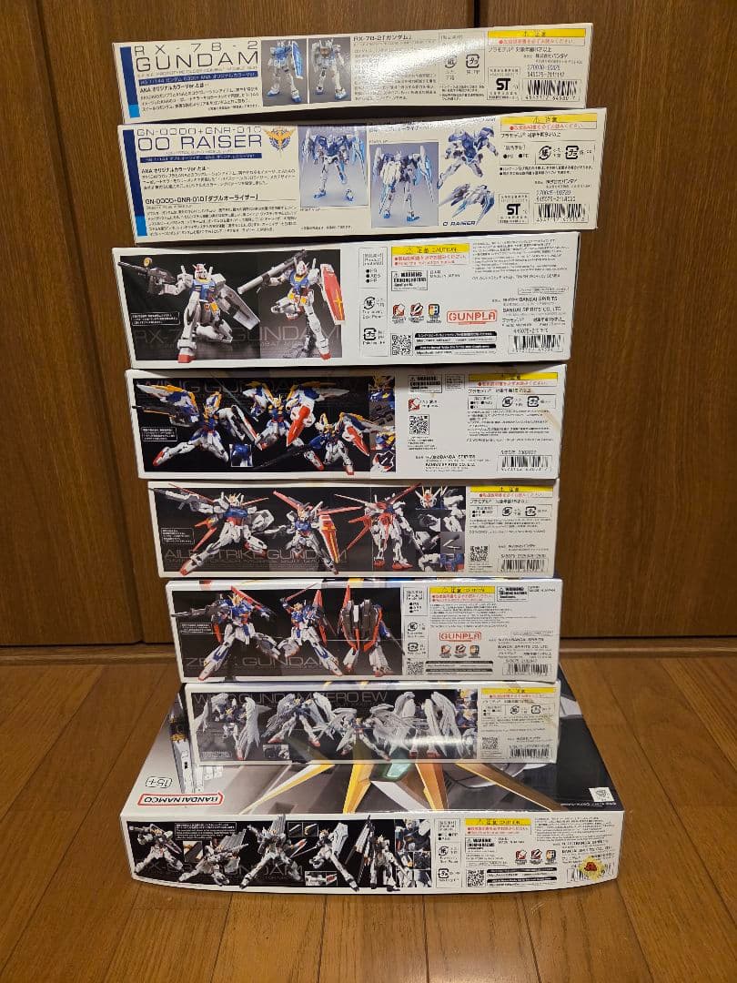 ガンプラRG・HGシリーズまとめ売り！　ANA限定あり