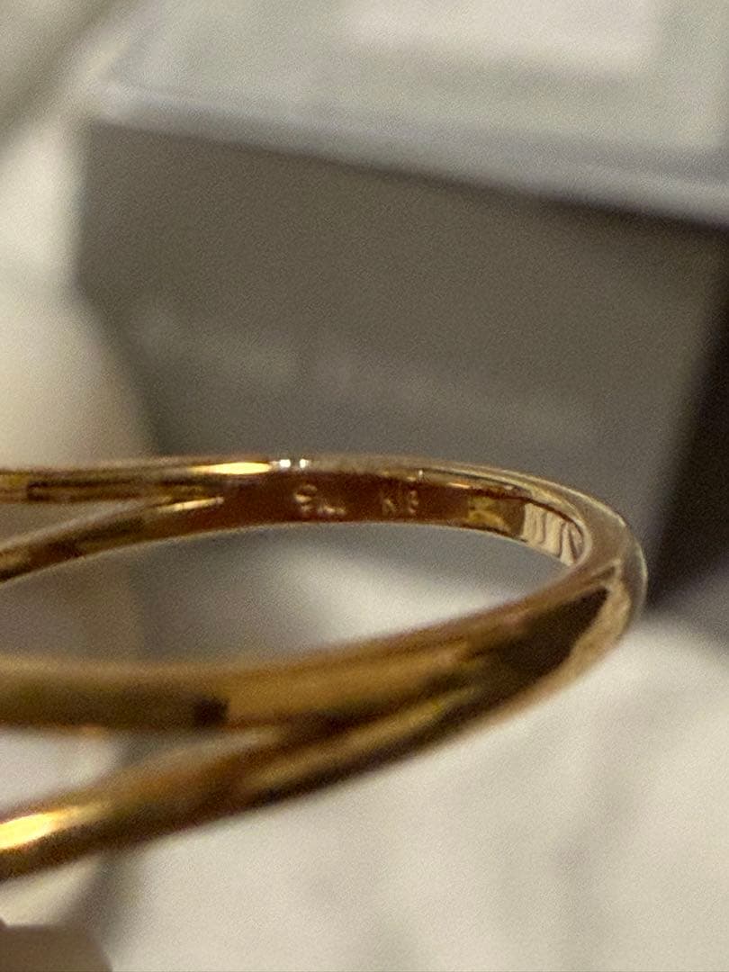 STAR JEWELRY 星型ダイヤモンドゴールドリング