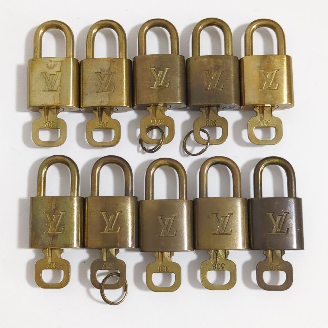 ルイヴィトン パドロック/南京錠 50個セット キー各1本付