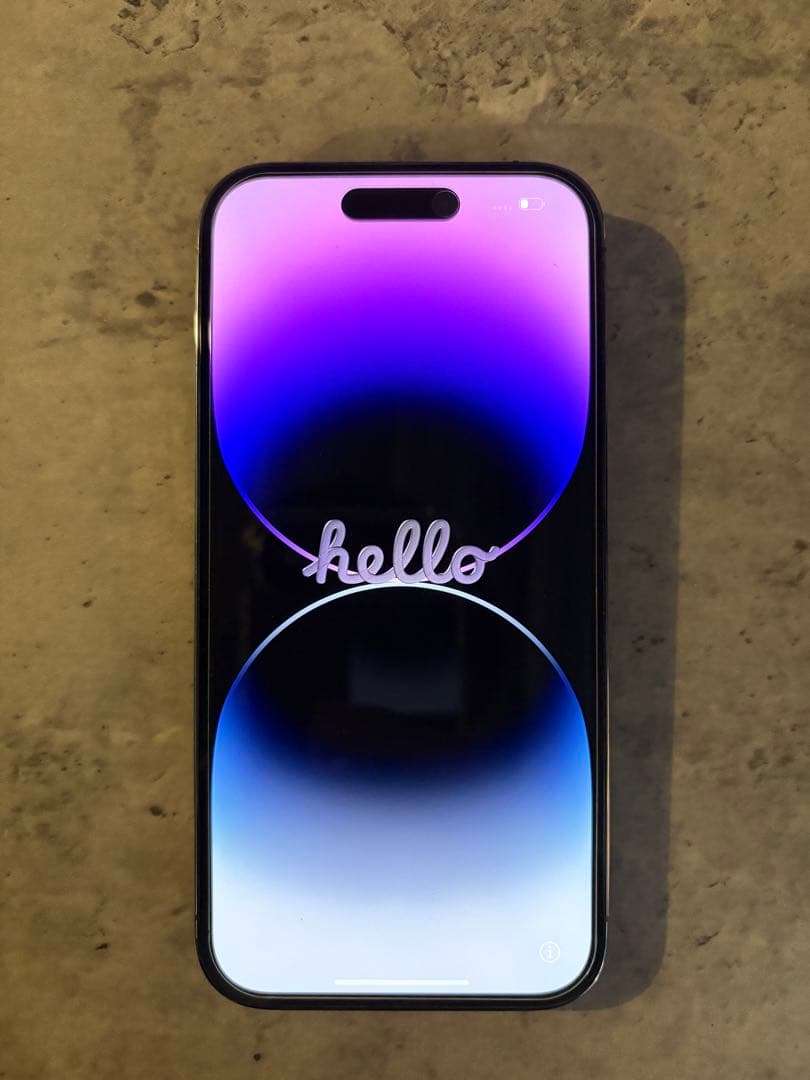 たくみ　iPhone 14 Pro ディープパープル　128GB