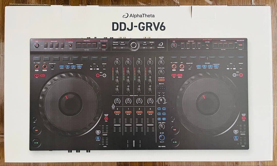 AlphaTheta DDJ-GRV6 カバー付　美品