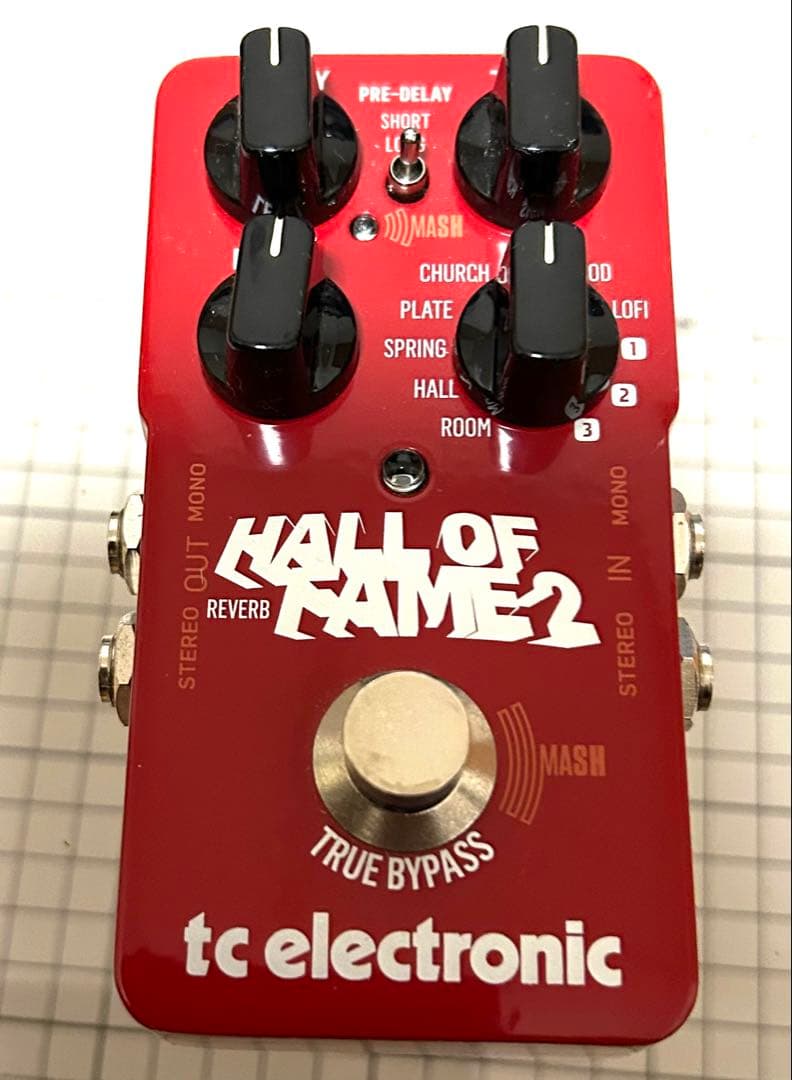 tc electronic HALL OF FAME 2 リバーブ　美品