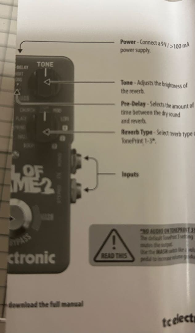 tc electronic HALL OF FAME 2 リバーブ　美品