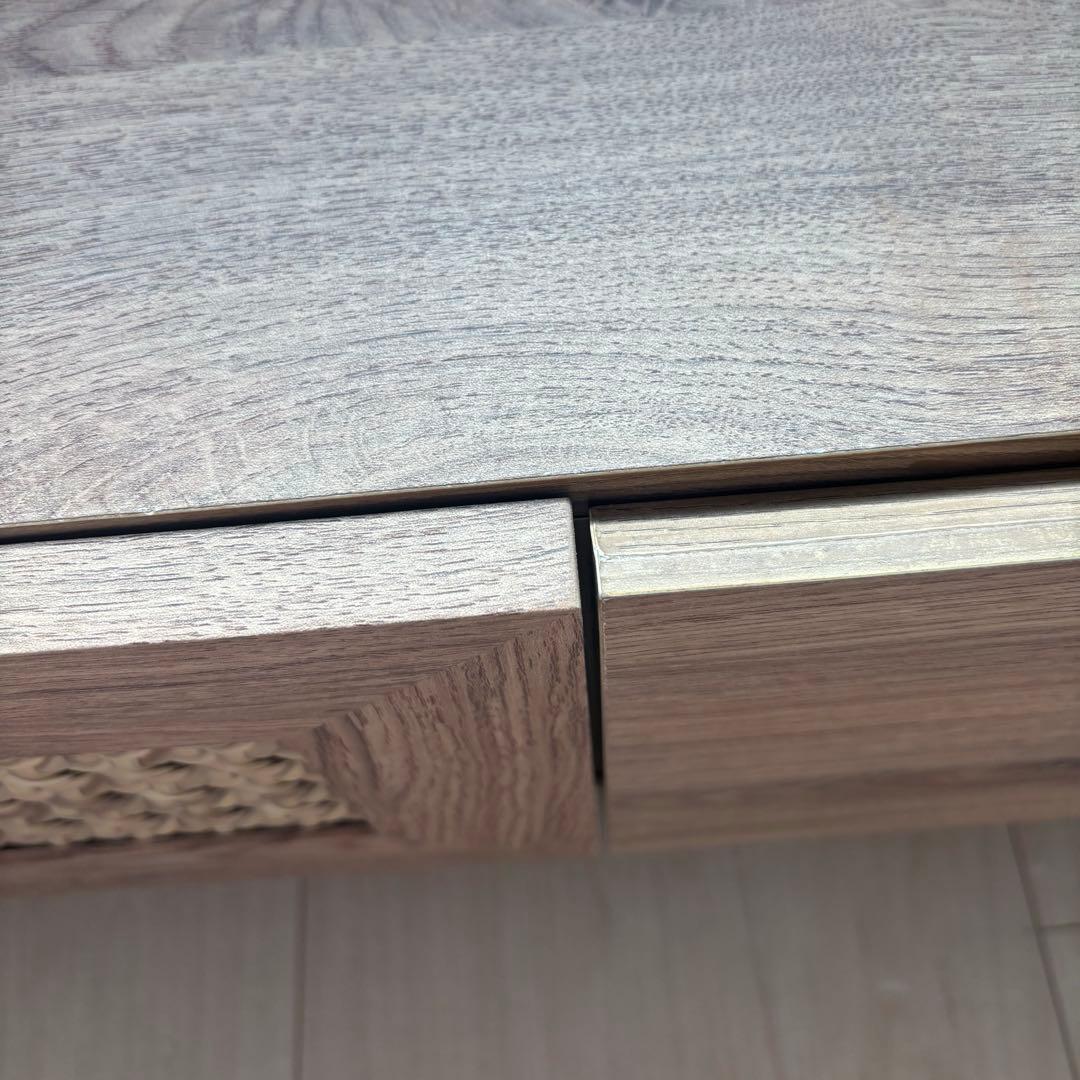 LOWYA ロウヤ　テレビボード　テレビ台　ラタン調