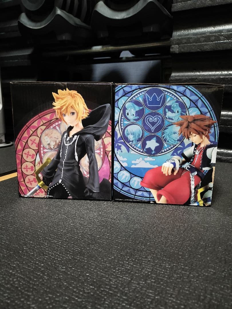 【未開封】キングダムハーツ一番くじ ロクサス ソラ フィギュア 2体セット